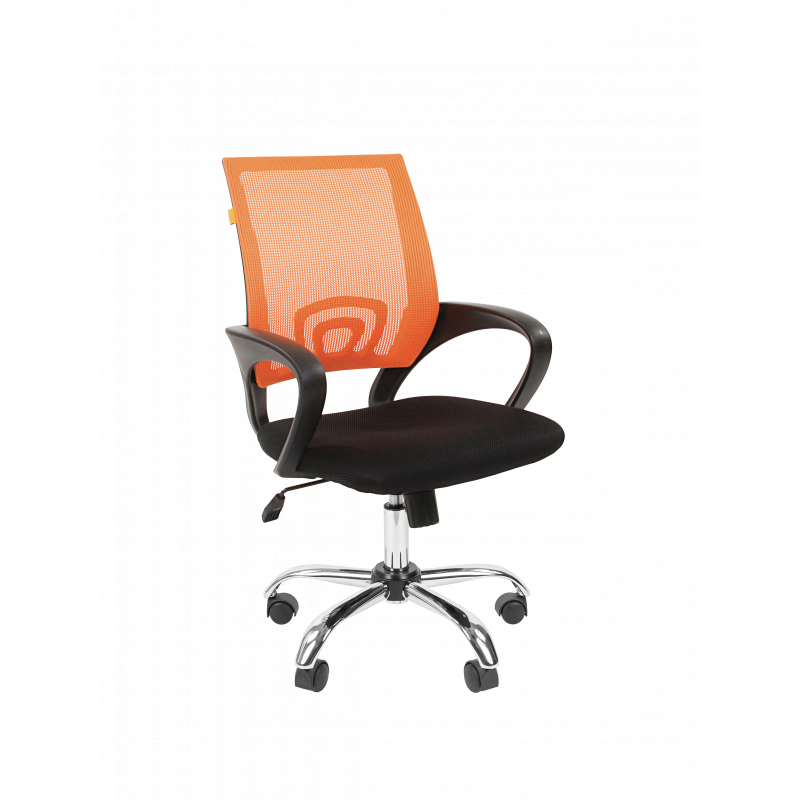 Офисное кресло Chairman 696 Россия TW оранжевый хром главное фото