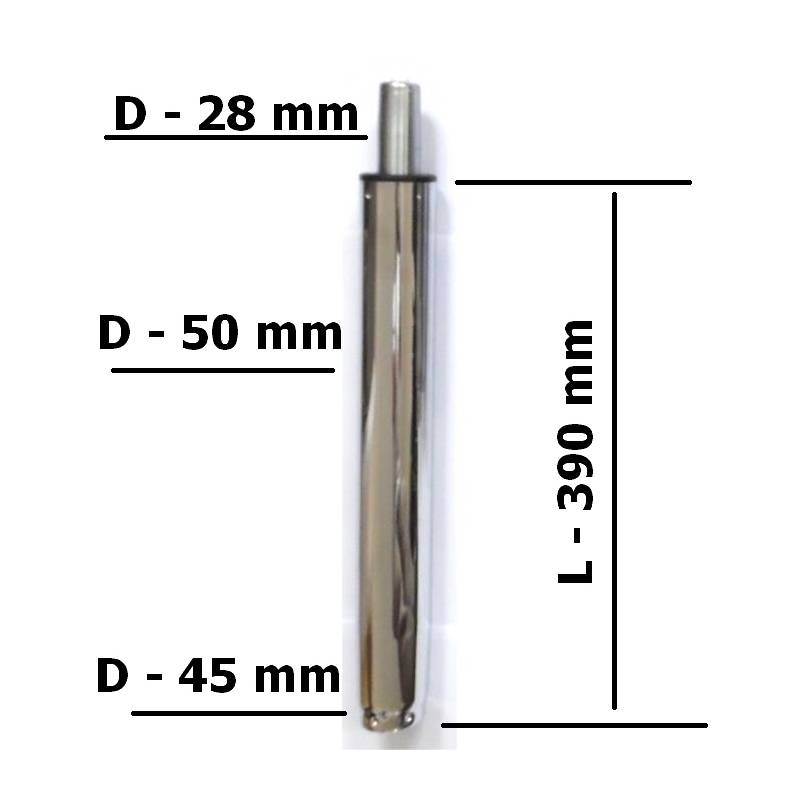 Хромированный газлифт для барных стульев главное фото